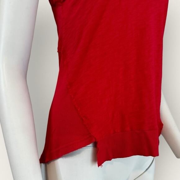 NWT | Bobi Los Angeles | Inset V-Neck Tank | Chili | Medium - Picture 6 of 14